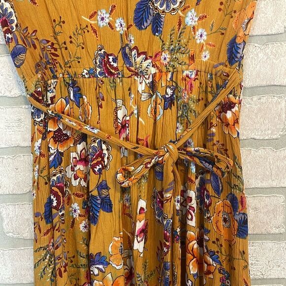 Patrons of Peace Floral Maxi Dress Size S - Picture 7 of 9